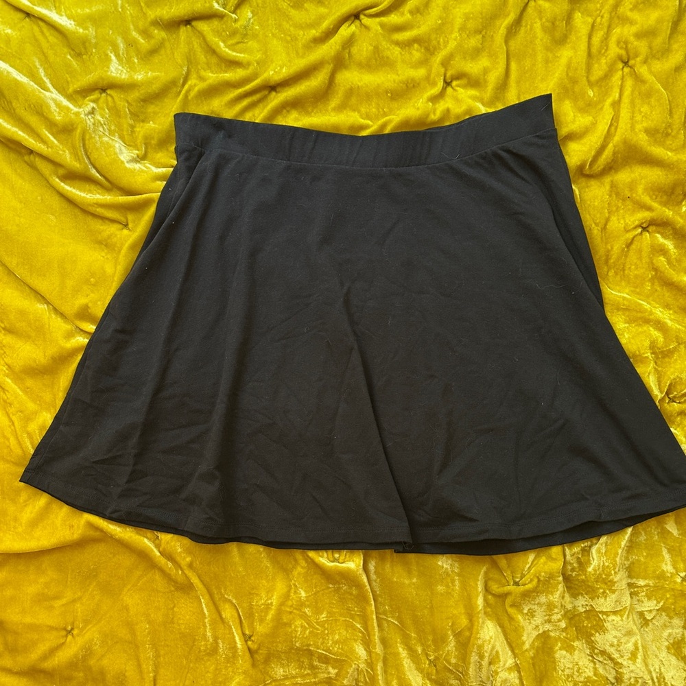 Black Women's Skater Skirt